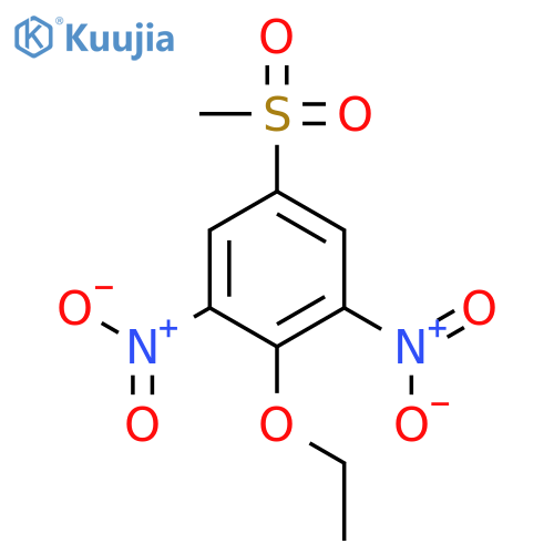 Benzene, 2-ethoxy-5-(methylsulfonyl)-1,3-dinitro- structure