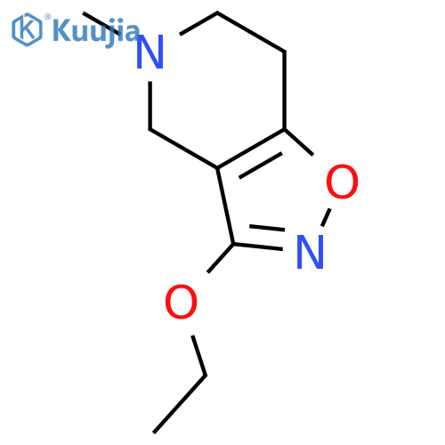 3-Ethoxy-5-methyl-4,5,6,7-tetrahydroisoxazolo[4,5-c]pyridine structure