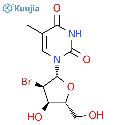 2'-Bromo-2'-deoxythymidine structure