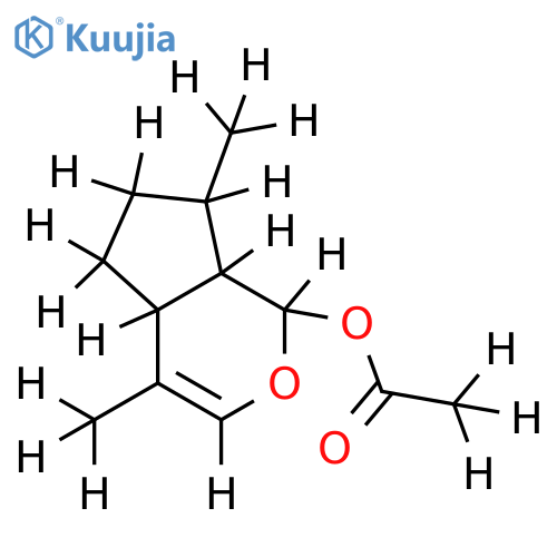 (-)-(1S)-1-acetoxymyodesert-3-ene structure
