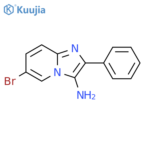 6-Bromo-2-Phenylimidazo1,2-APyridin-3-Amine structure