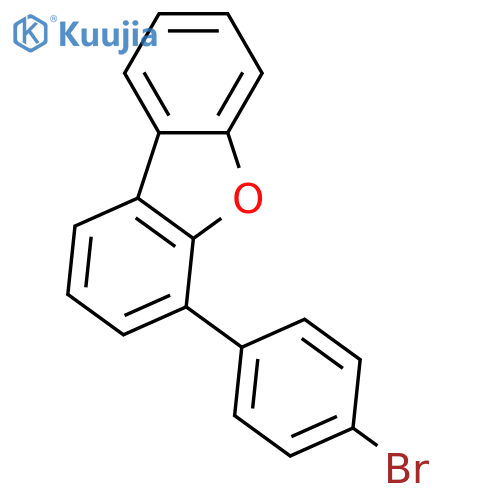 4-(4-Bromophenyl)dibenzofuran structure