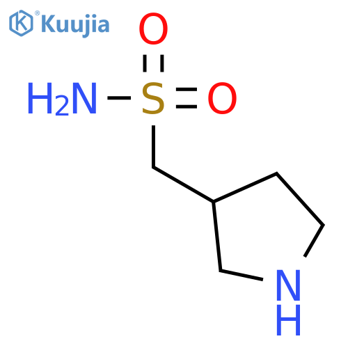3-Pyrrolidinemethanesulfonamide structure