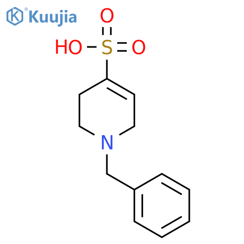 4-Pyridinesulfonic acid, 1,2,3,6-tetrahydro-1-(phenylmethyl)- structure