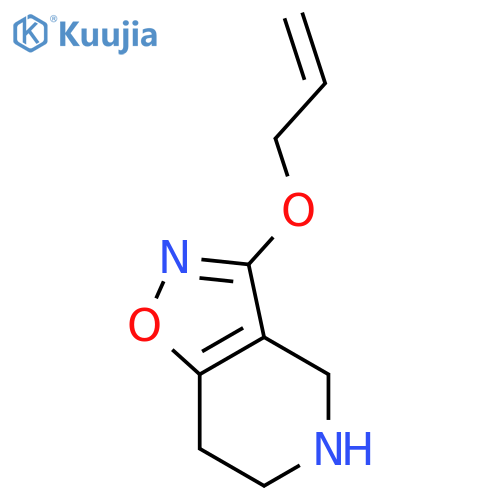3-Allyloxy-4,5,6,7-tetrahydroisoxazolo[4,5-c]pyridine structure