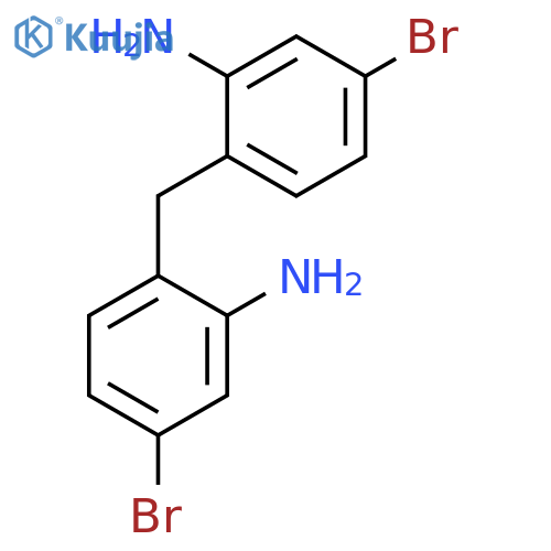 Benzenamine, 2,2'-methylenebis[5-bromo- structure