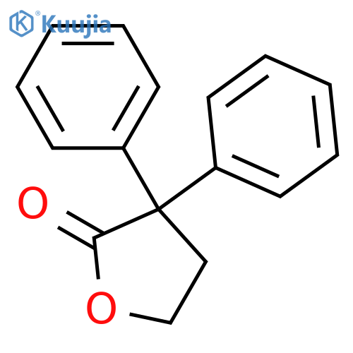 α,α-Diphenyl-γ-butyrolactone structure