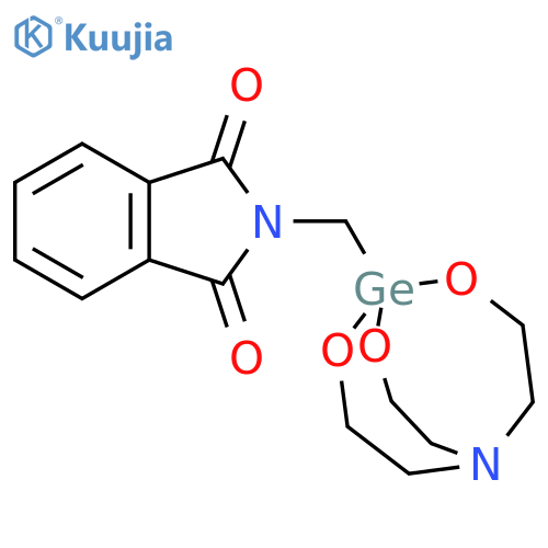 1H-Isoindole-1,3(2H)-dione, 2-(2,8,9-trioxa-5-aza-1-germabicyclo[3.3.3]undec-1-ylmethyl)- structure