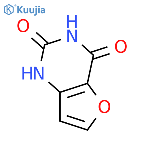 furo3,2-dpyrimidine-2,4-diol structure