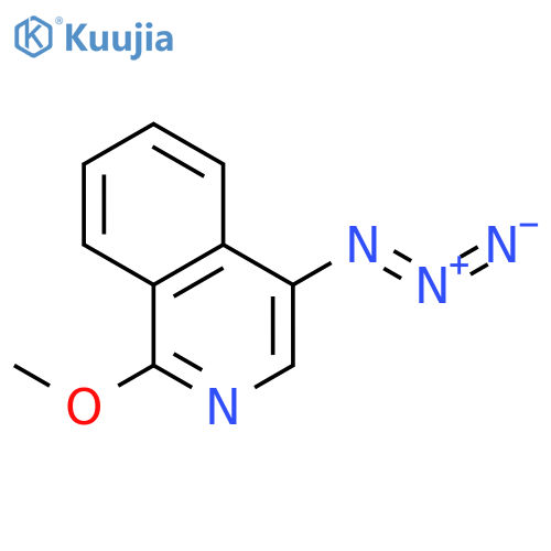Isoquinoline, 4-azido-1-methoxy- structure