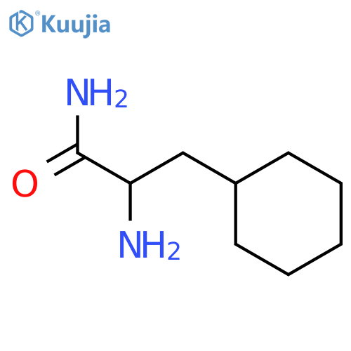 2-amino-3-cyclohexylpropanamide structure