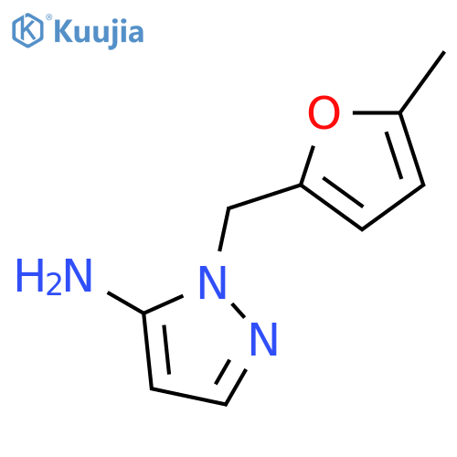 1-(5-Methylfuran-2-yl)methyl-1H-pyrazol-5-amine structure