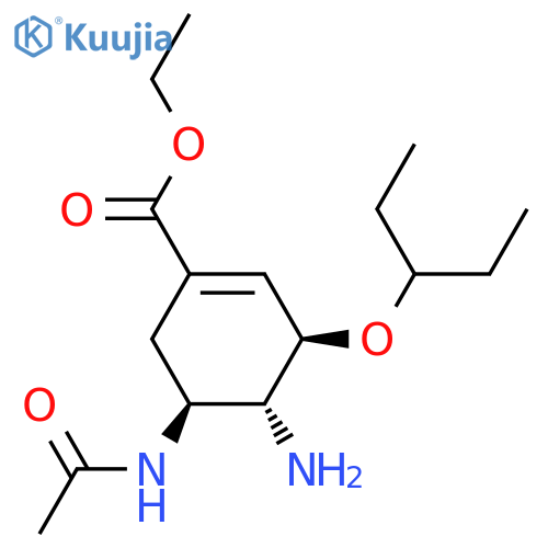 4-N-Desacetyl-5-N-acetyl Oseltamivir structure