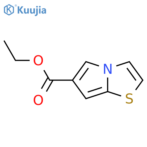 Pyrrolo[2,1-b]thiazole-6-carboxylic acid ethyl ester structure