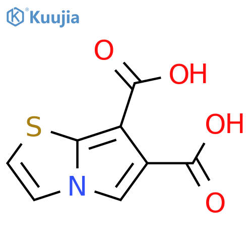 Pyrrolo[2,1-b]thiazole-6,7-dicarboxylic acid structure