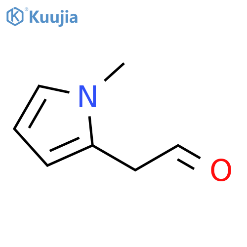 2-(1-methyl-1H-pyrrol-2-yl)acetaldehyde structure