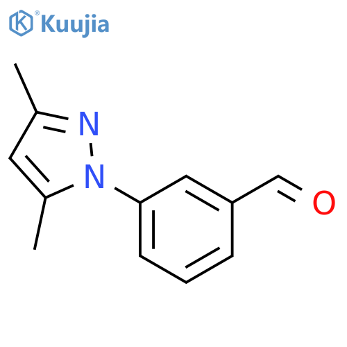 3-(3,5-Dimethyl-1H-pyrazol-1-yl)benzaldehyde structure