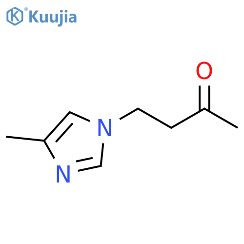 4-(4-methyl-1H-imidazol-1-yl)-2-Butanone structure