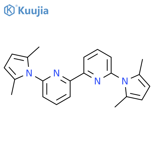 6,6'-bis(2,5-dimethyl-1H-pyrrol-1-yl)-2,2'-Bipyridine structure