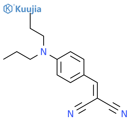 Propanedinitrile,2-[[4-(dipropylamino)phenyl]methylene]- structure