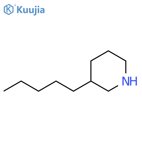 3-pentylpiperidine structure
