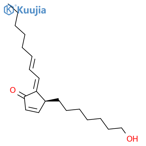 Prosta-9,12,14-trien-11-one, 1-hydroxy-, (12Z,14E)- structure