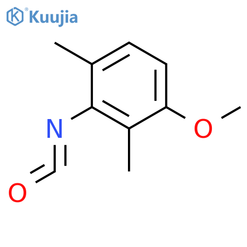 Benzene, 2-isocyanato-4-methoxy-1,3-dimethyl- structure