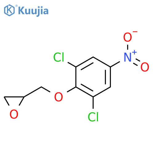 Oxirane, [(2,6-dichloro-4-nitrophenoxy)methyl]- structure