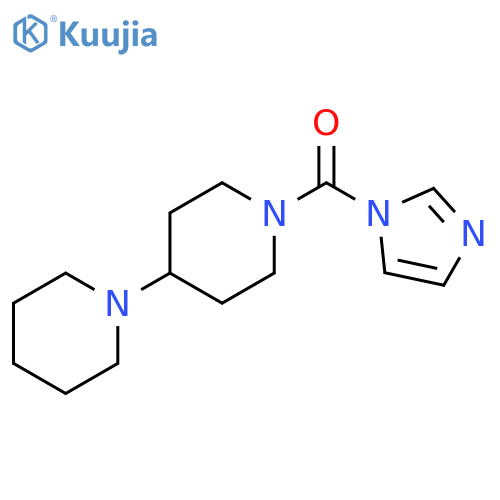 [1,4′-Bipiperidin]-1′-yl-1H-imidazol-1-ylmethanone structure