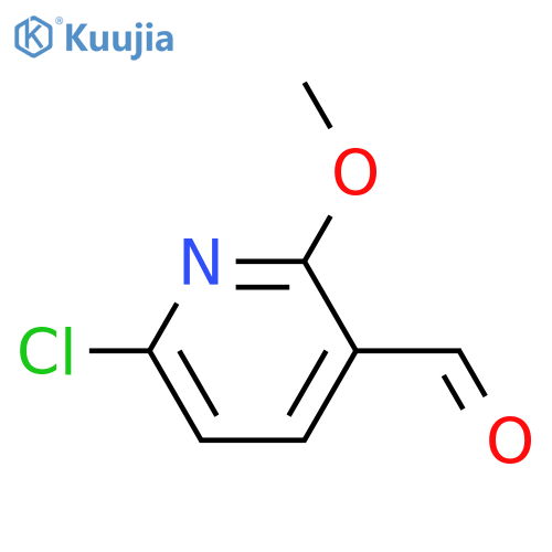 6-Chloro-2-methoxynicotinaldehyde structure