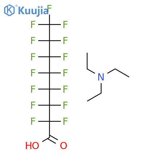 Octanoic acid, pentadecafluoro-, compd. with N,N-diethylethanamine(1:1) structure