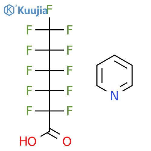 Hexanoic acid, undecafluoro-, compd. with pyridine (1:1) structure