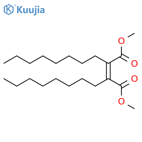 2-Butenedioic acid, 2,3-dioctyl-, dimethyl ester, (Z)- structure