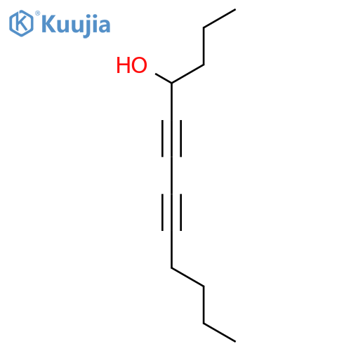 5,7-Dodecadiyn-4-ol structure