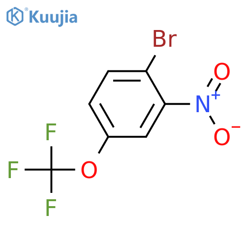 1-Bromo-2-nitro-4-(trifluoromethoxy)benzene structure