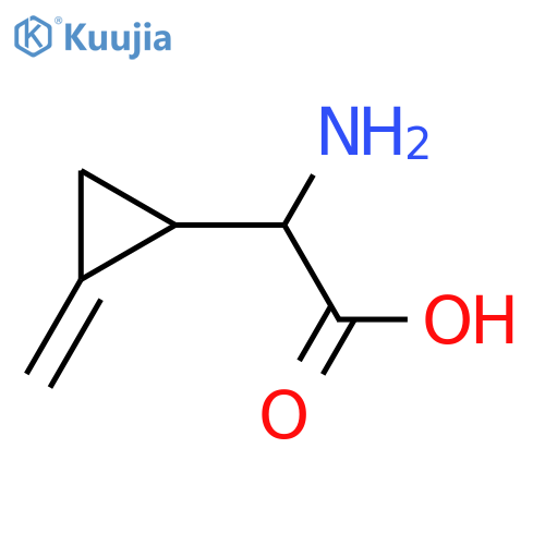 α-(Methylenecyclopropyl)glycine; (RS,RS)-form structure