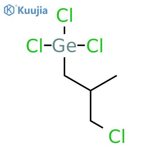 Germane, trichloro(3-chloro-2-methylpropyl)- structure