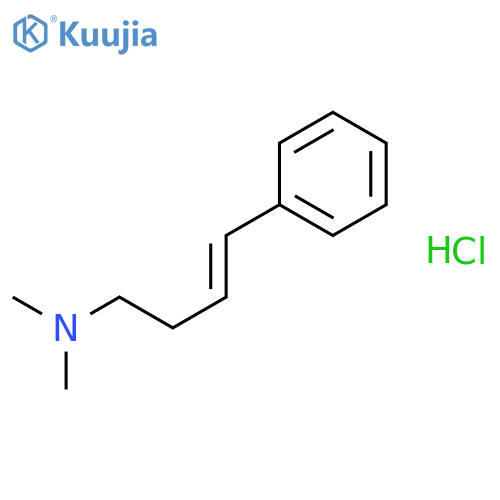 3-Buten-1-amine, N,N-dimethyl-4-phenyl-, hydrochloride, (E)- structure