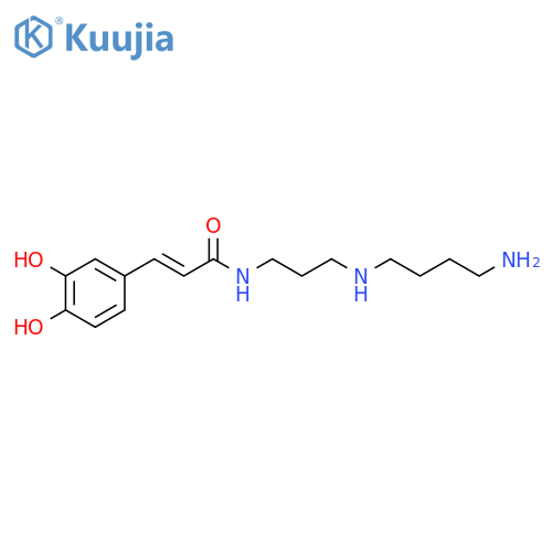 N8-Caffeoylspermidine structure