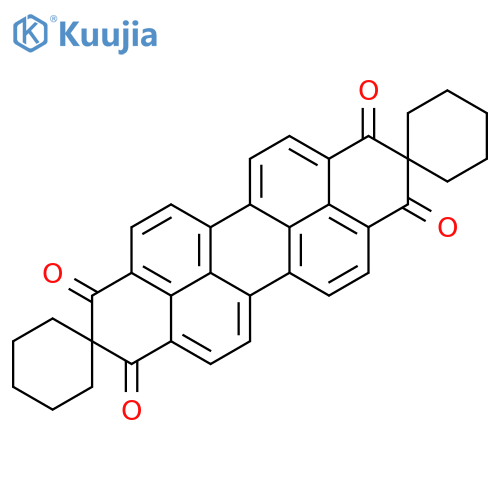 Dispiro[cyclohexane-1,2'(9'H)-dibenzo[cd,lm]perylene-9',1''-cyclohexane]-1',3',8',10'-tetrone structure