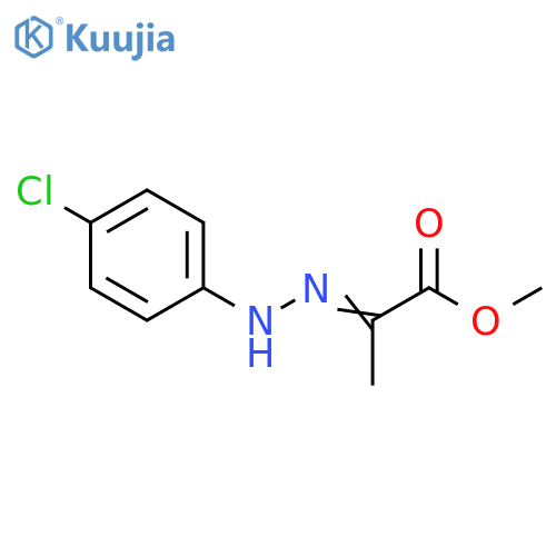 2-[(4-Chloro-phenyl)-hydrazono]-propionic acid methyl ester structure