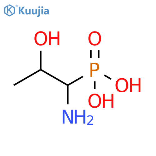 Phosphonic acid, P-(1-amino-2-hydroxypropyl)- structure