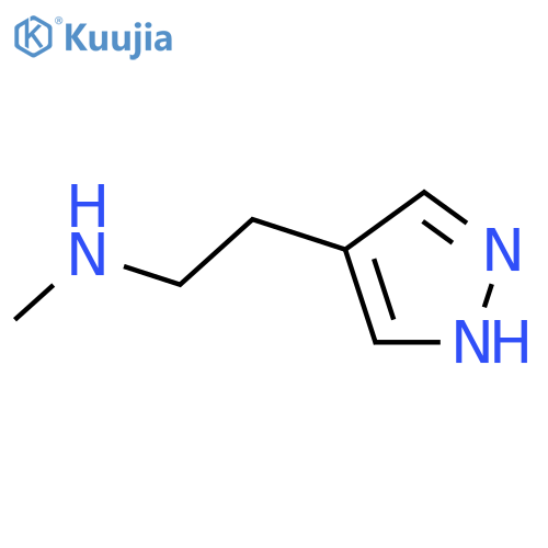 N-methyl-2-(1H-pyrazol-4-yl)ethanamine dihydrochloride structure