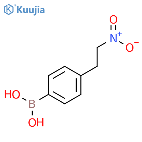 4-(2-Nitroethyl)phenylboronic Acid structure