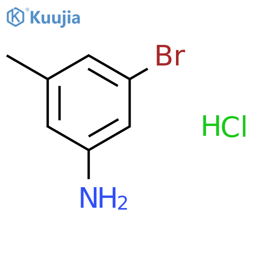 3-Bromo-5-methylaniline hydrochloride structure