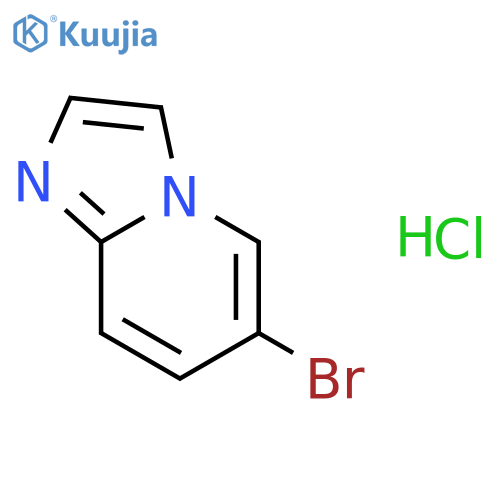 6-Bromoimidazo1,2-apyridine hydrochloride structure