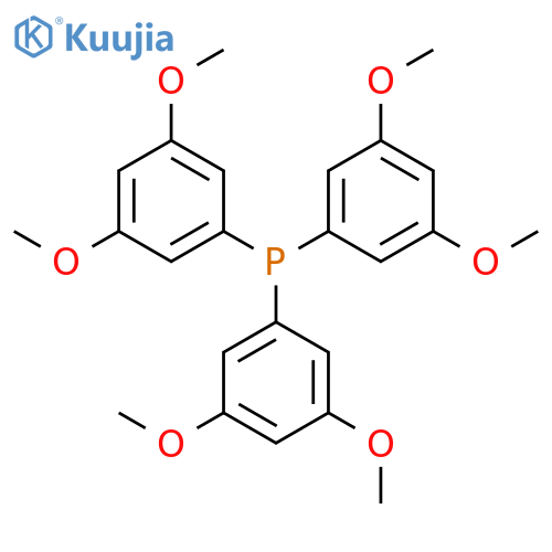 Phosphine, tris(3,5-dimethoxyphenyl)- structure
