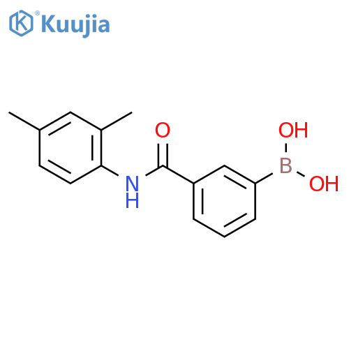 3-Borono-N-(2,4-dimethylphenyl)benzamide structure