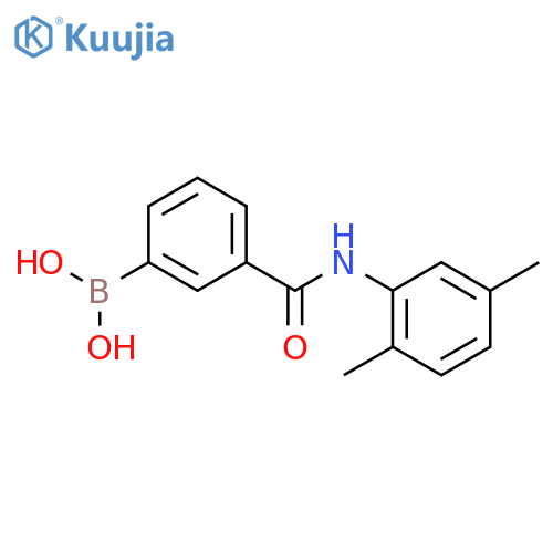 3-Borono-N-(2,5-dimethylphenyl)benzamide structure