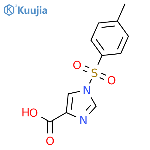 1-Tosyl-1H-imidazole-4-carboxylic acid structure